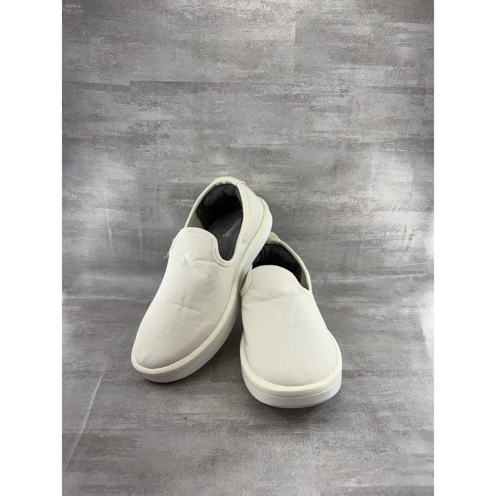 Allbirds Women Tree Lounger Slip On Sneakers Cream White Merino Wool Sz US 6